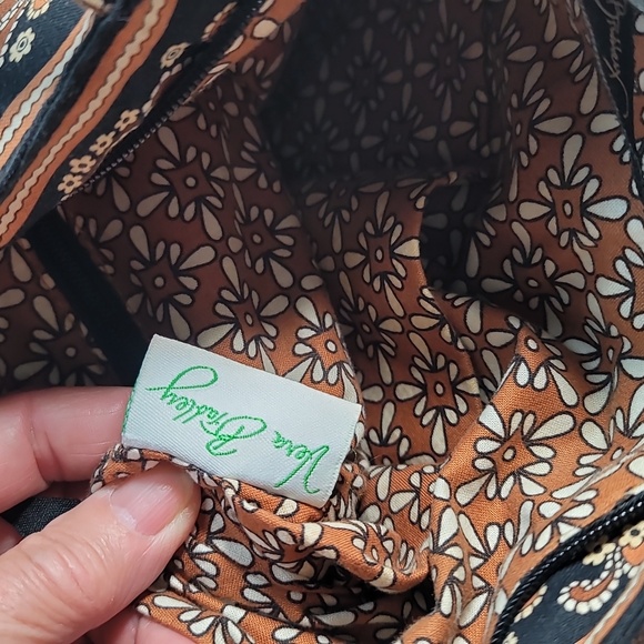 Vera Bradley brown/black Boho bag - Picture 7 of 11